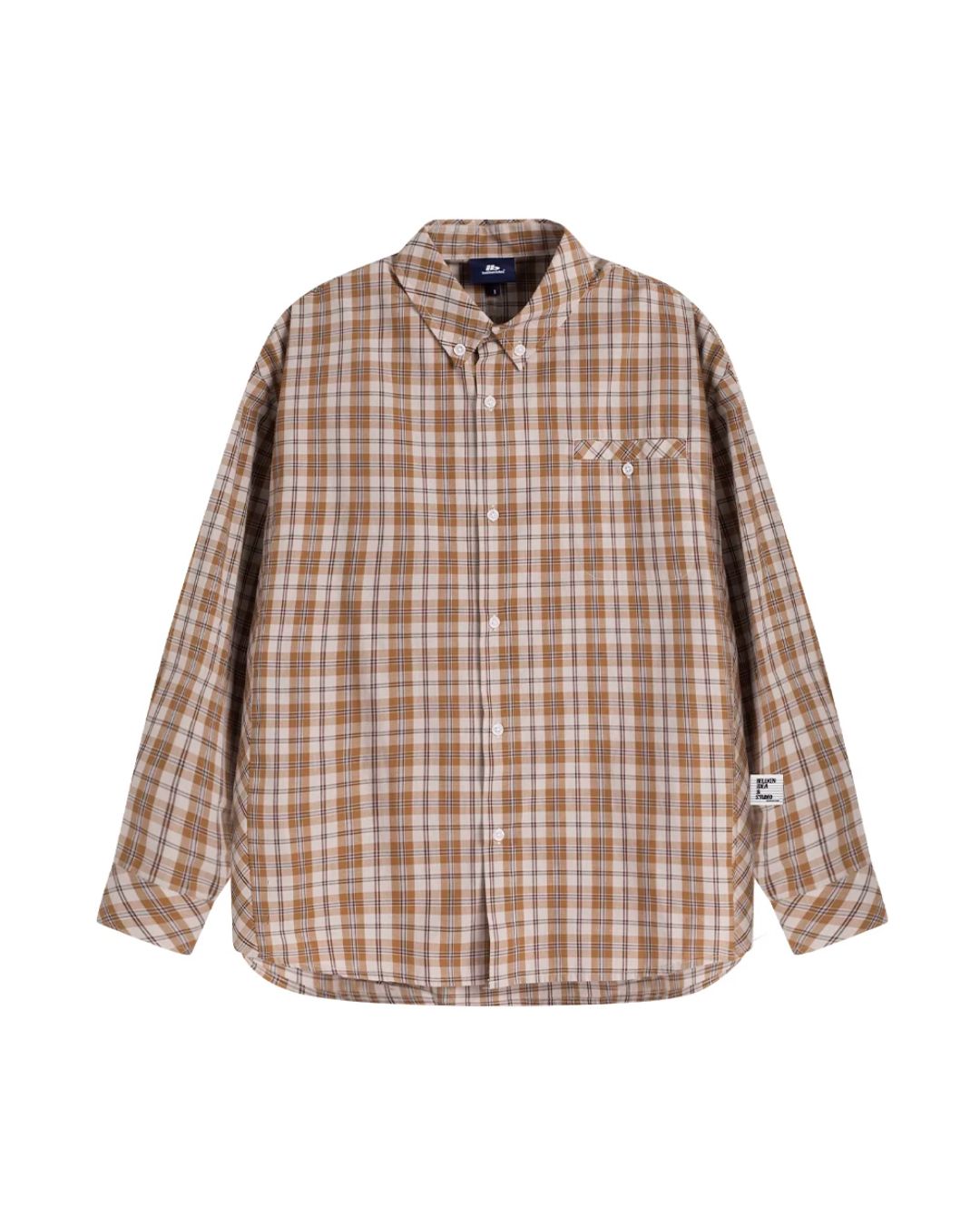 【予約販売】Pure Cotton Checked Shirt LS104