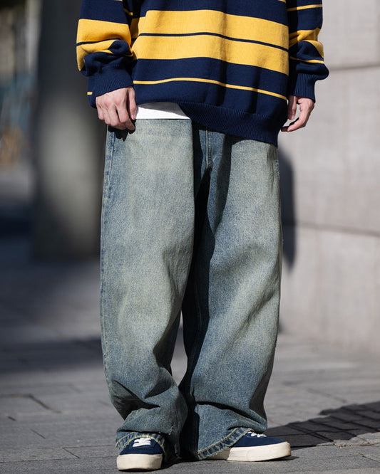 【10日以内お届け】Straight Washed Denim DP023