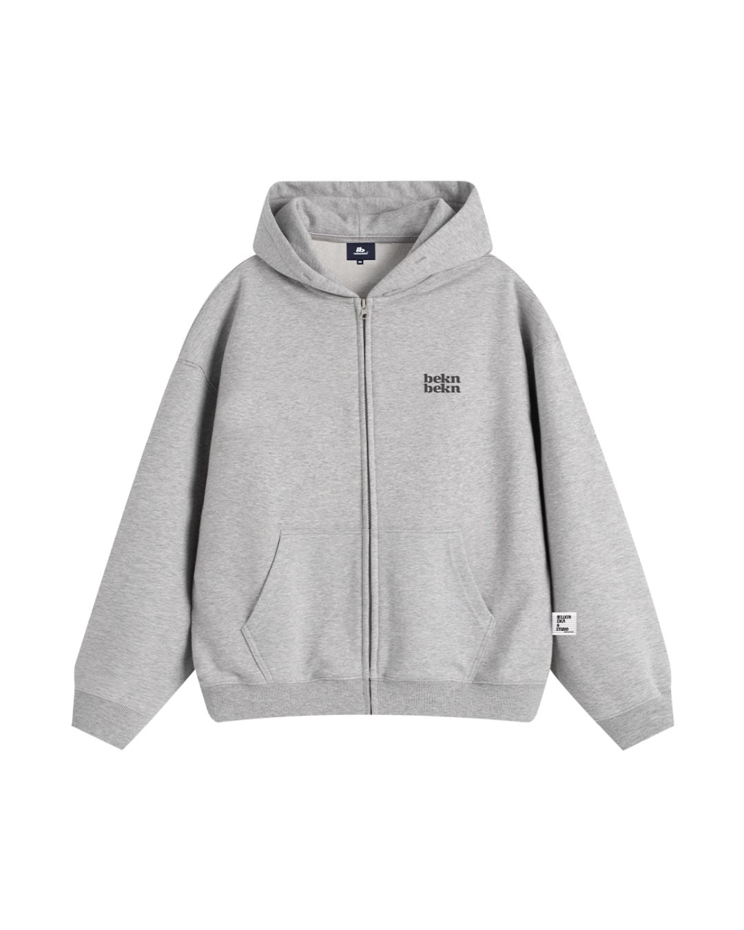 Basic Full Zip Hoodie HD076