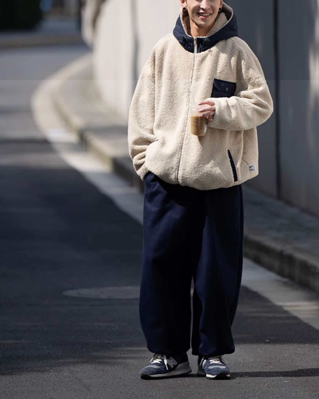 Hooded Wool Jacket JK110