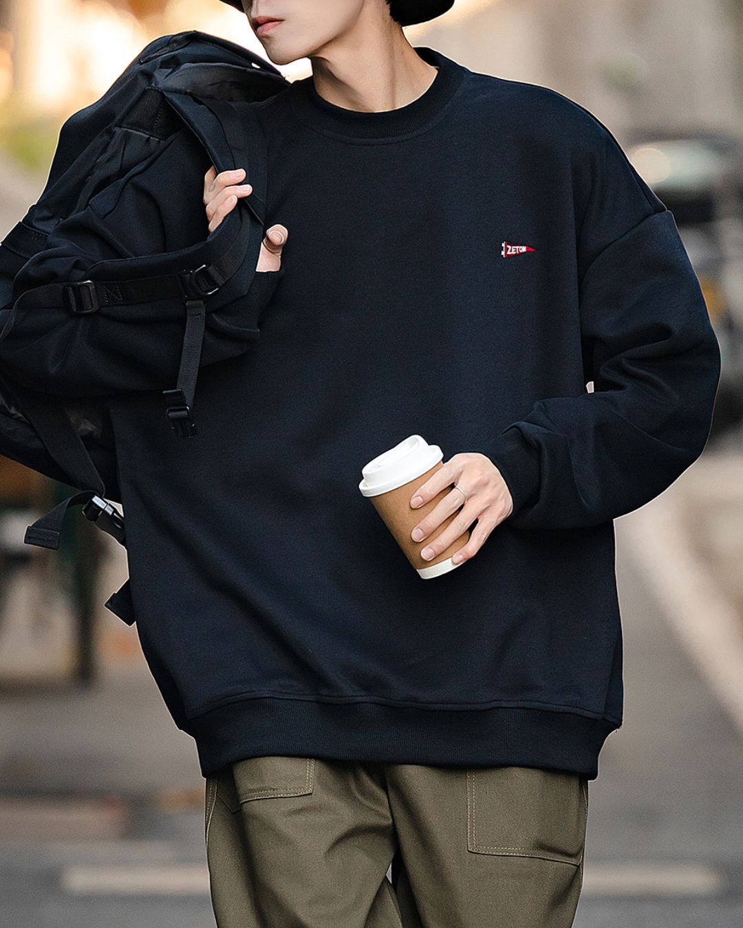 【10日以内お届け】Back Print Sweat SW029