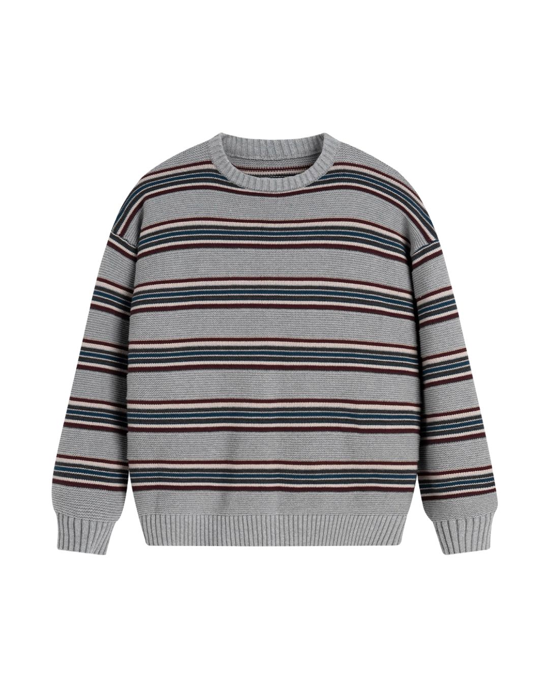 Retro Border Sweater KN052