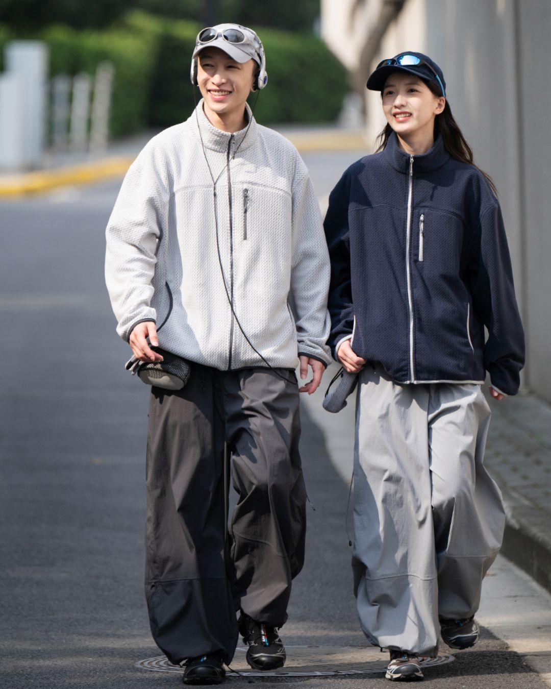 Chevron Fleece Jacket JK243