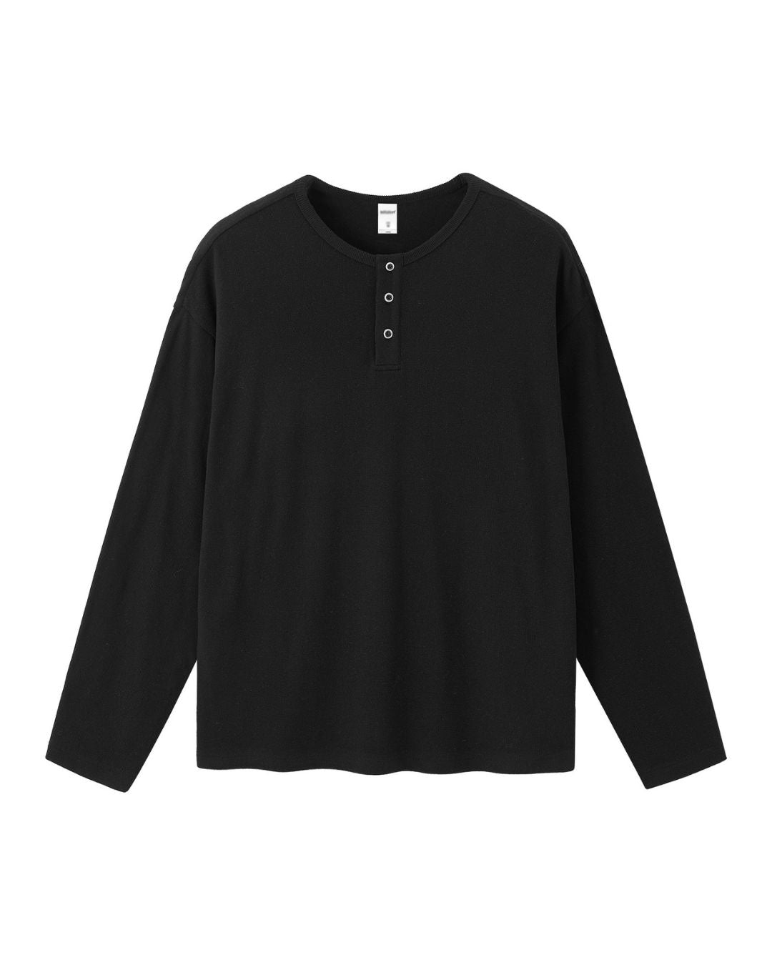 Basic Henley Neck T-Shirt LT084