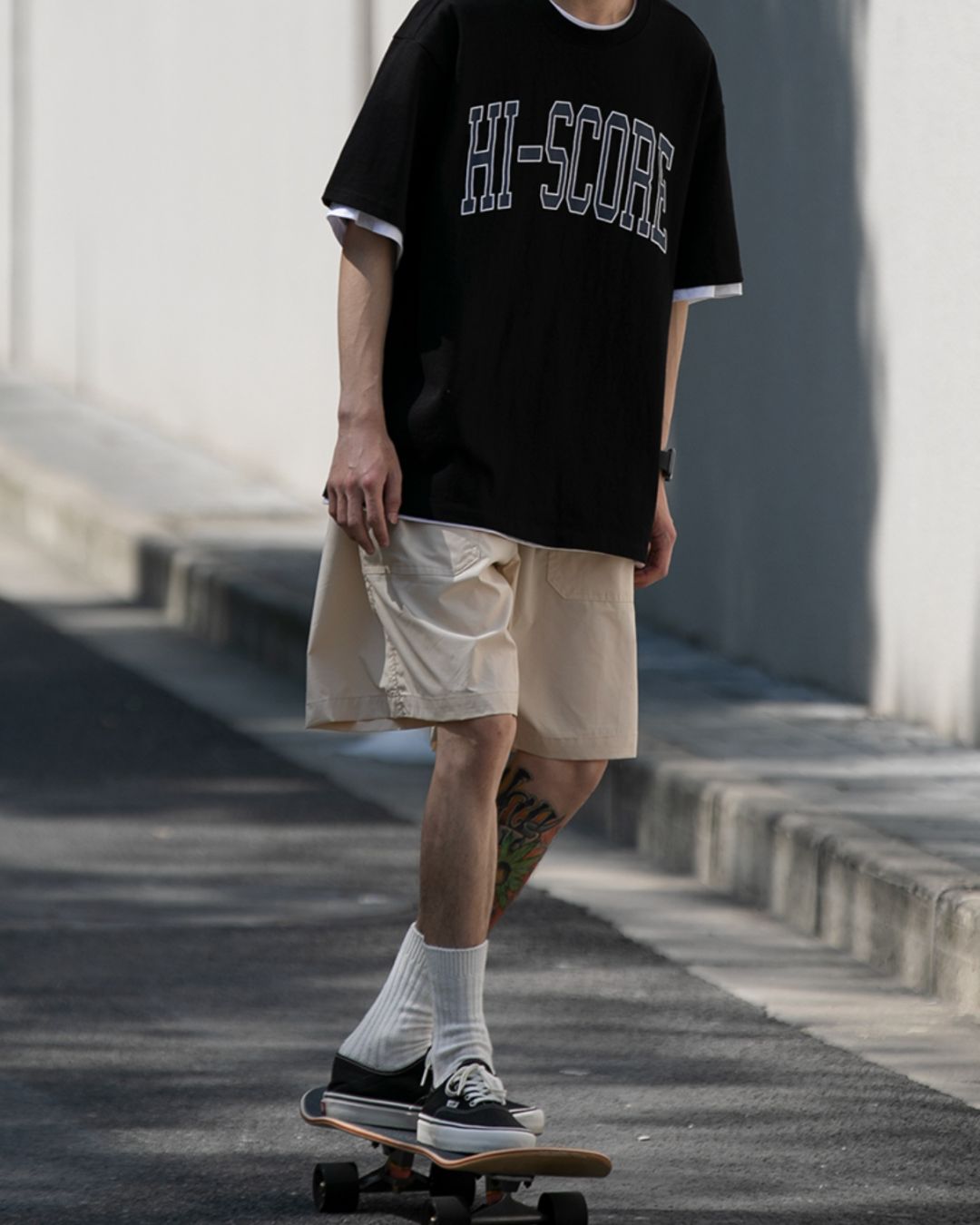 Basic Mid-High Socks OR001