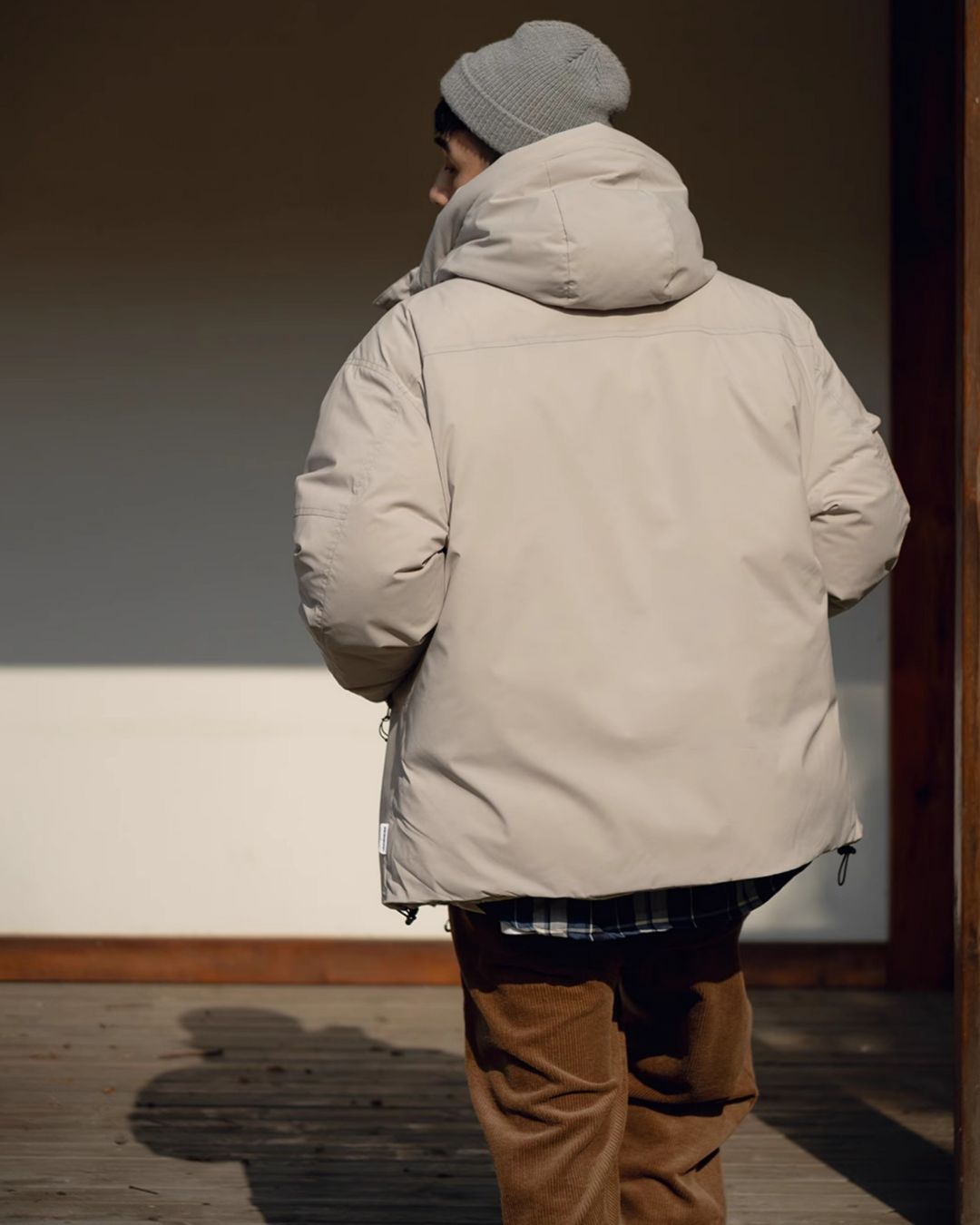 White Duck Hooded Down DW018