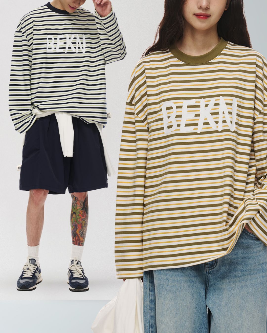 Border Logo L/S T-shirt LT072