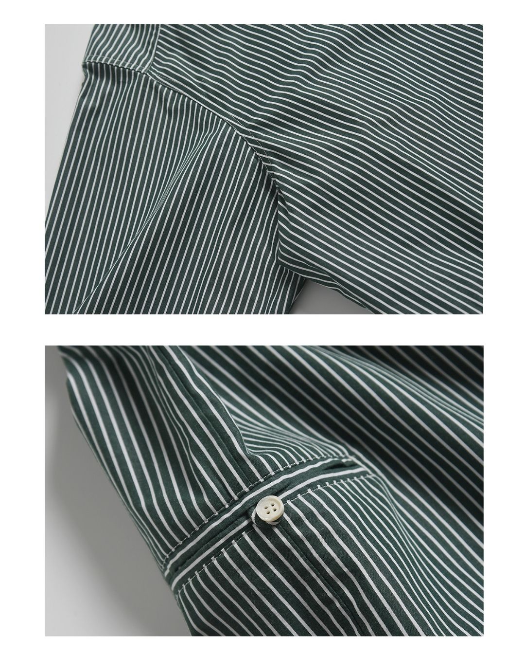 Cotton Loose Striped Shirt LS093