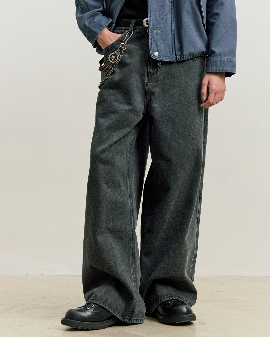Casual Wide Straight Jeans DP054