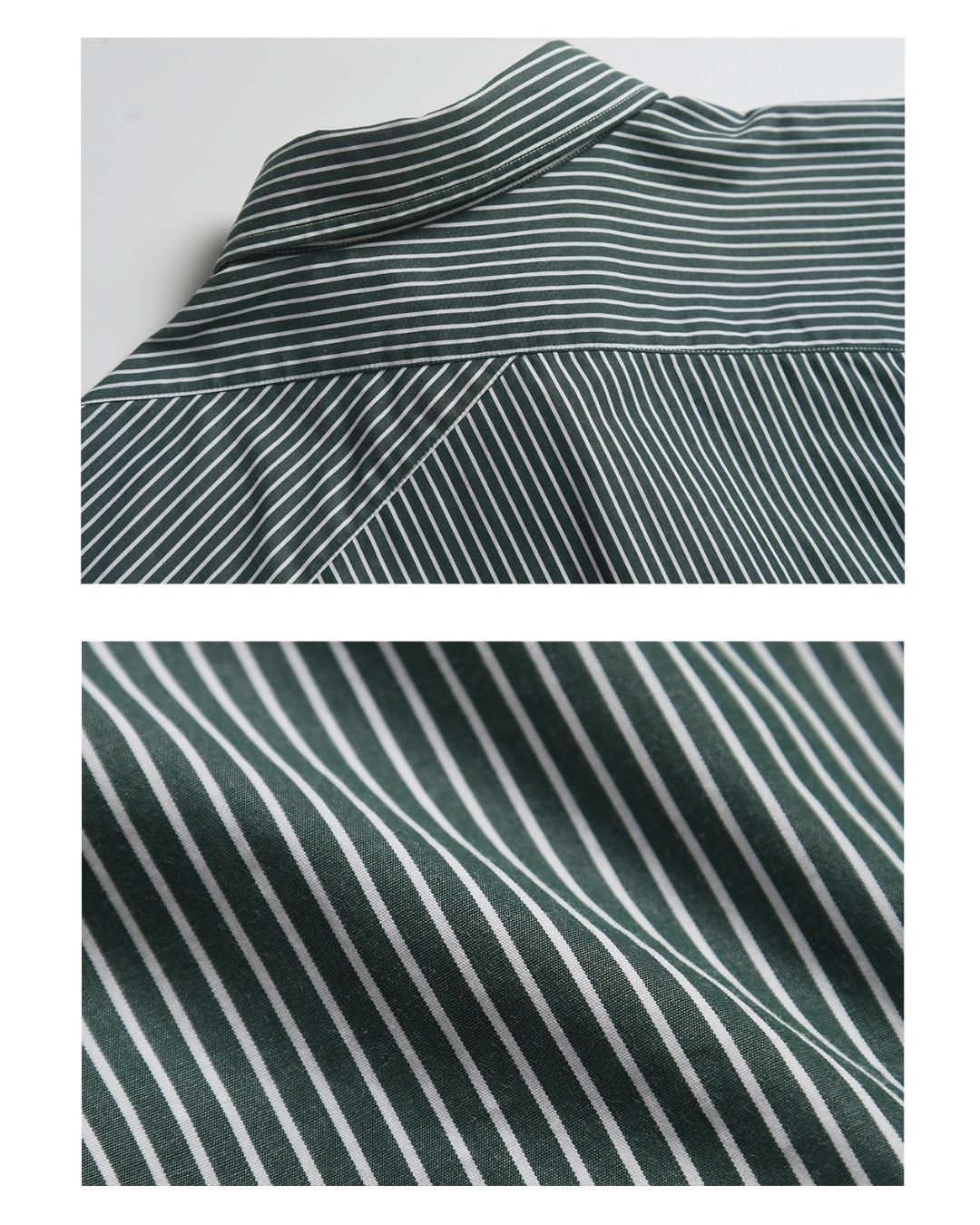 Cotton Loose Striped Shirt LS093