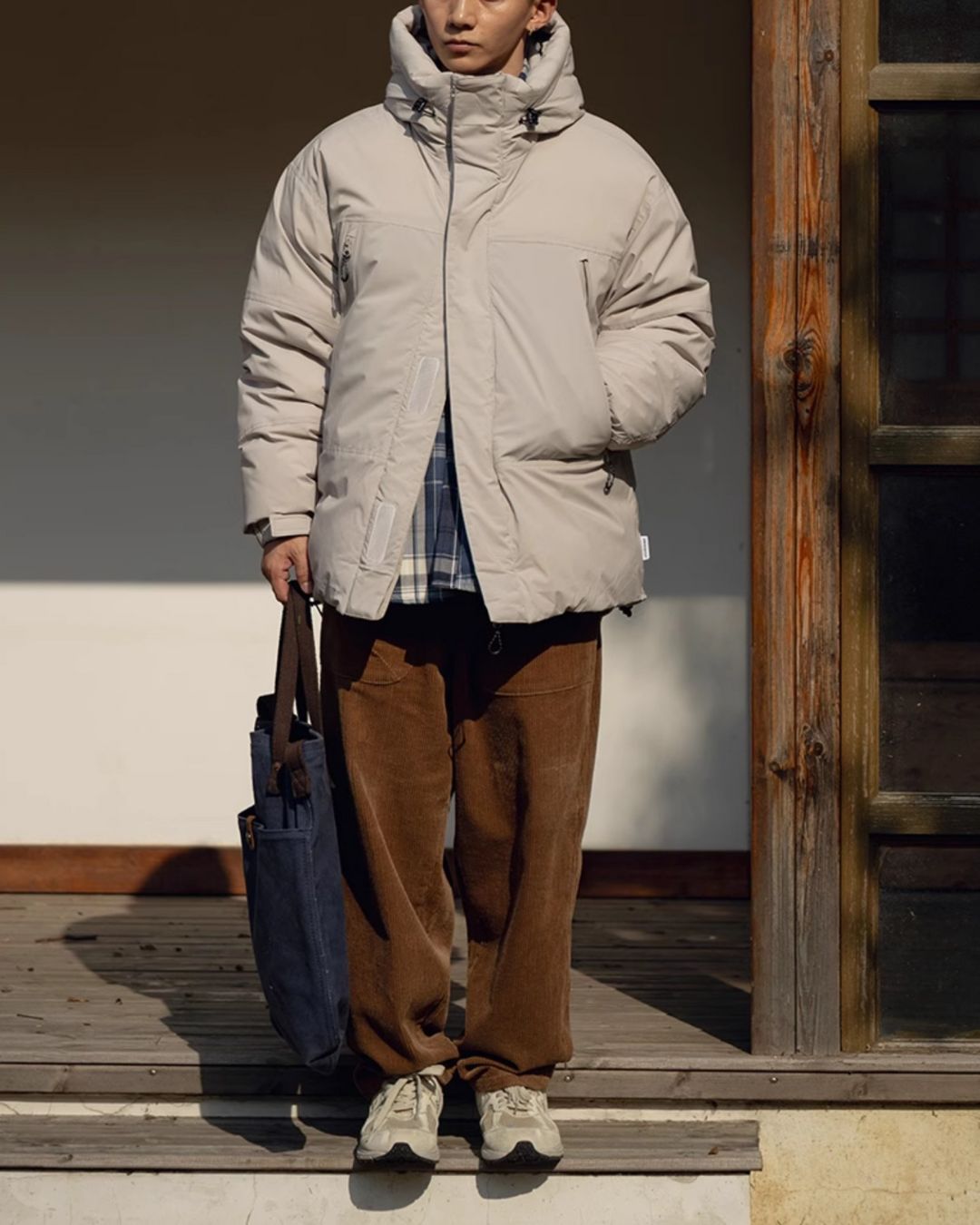 White Duck Hooded Down DW018