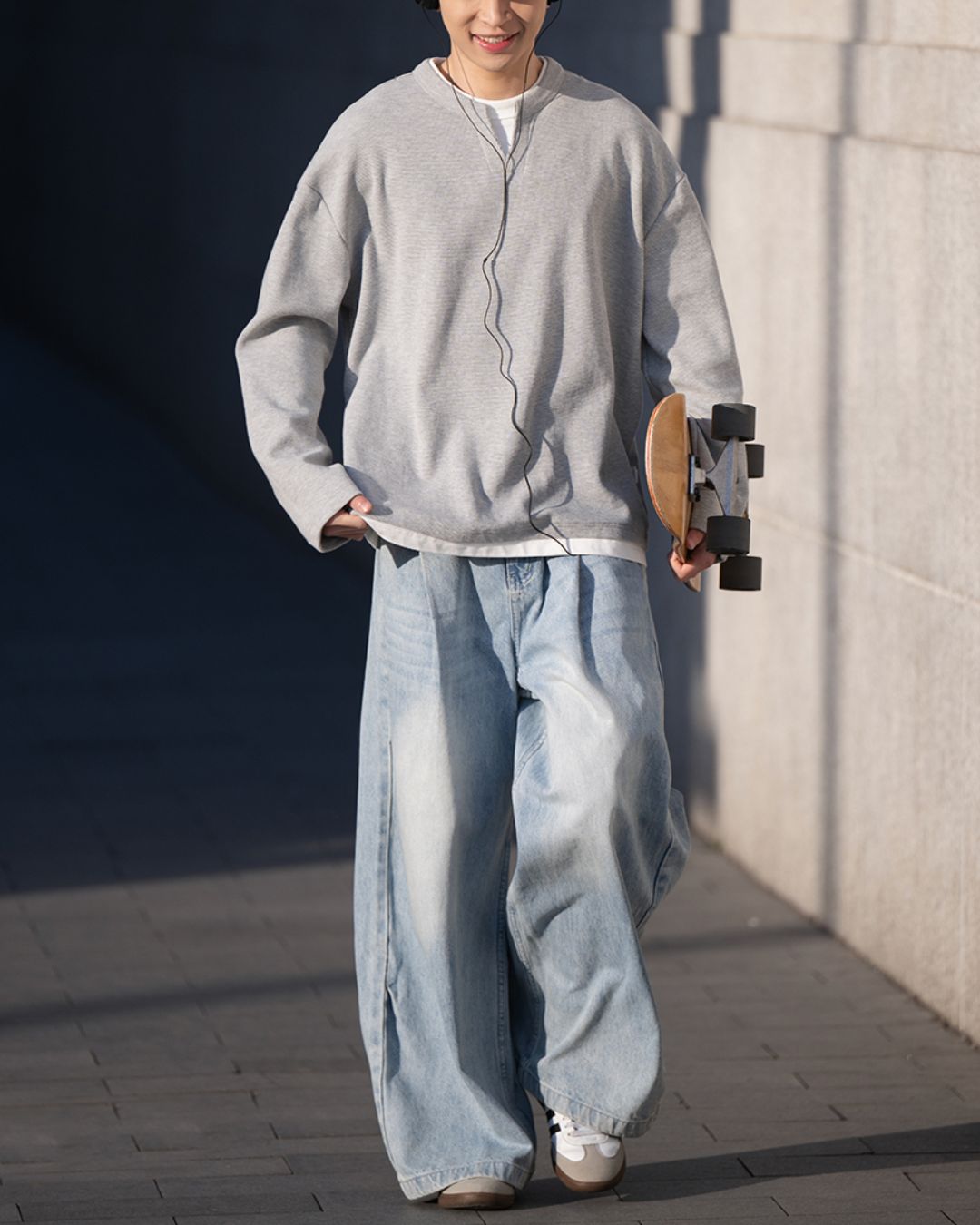 Waffle Layered T-shirt LT064