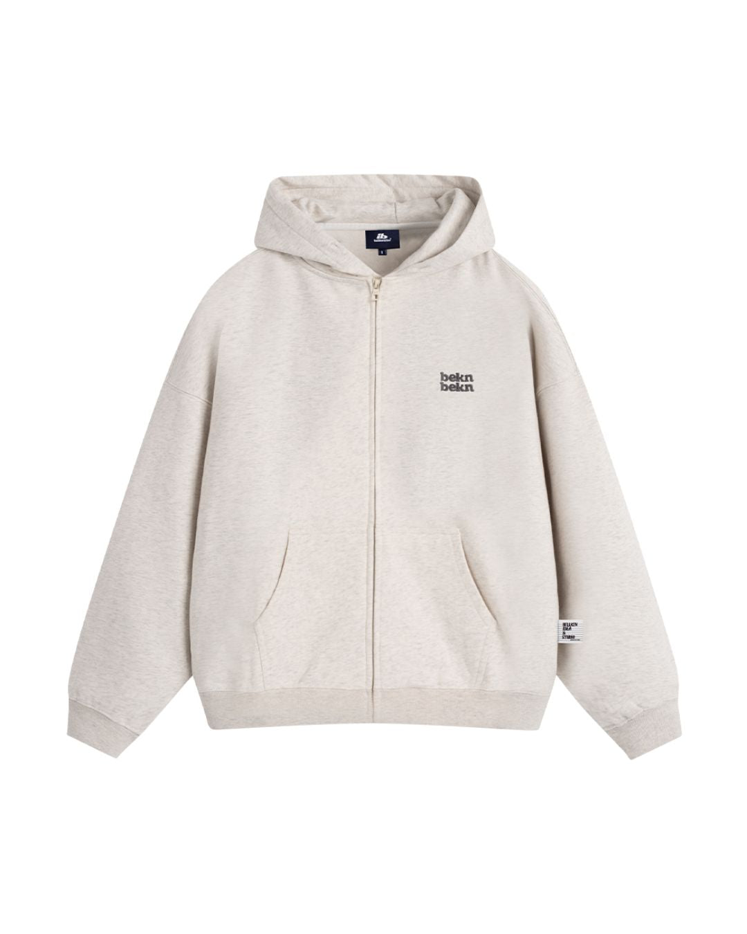 Basic Full Zip Hoodie HD076