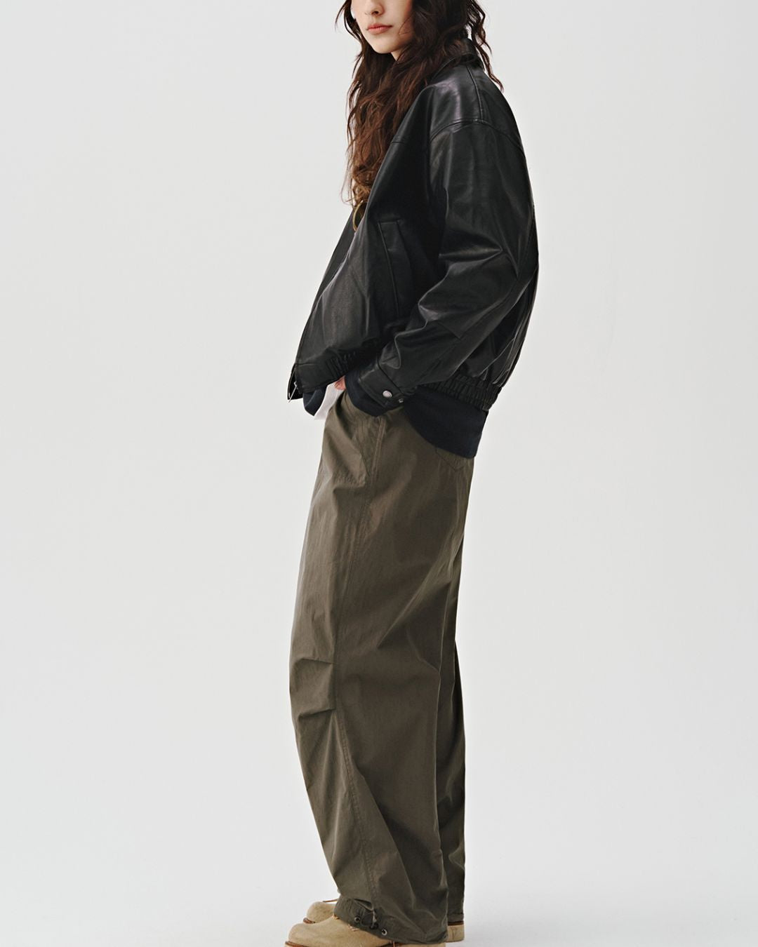 Basic Leather Jacket JK170