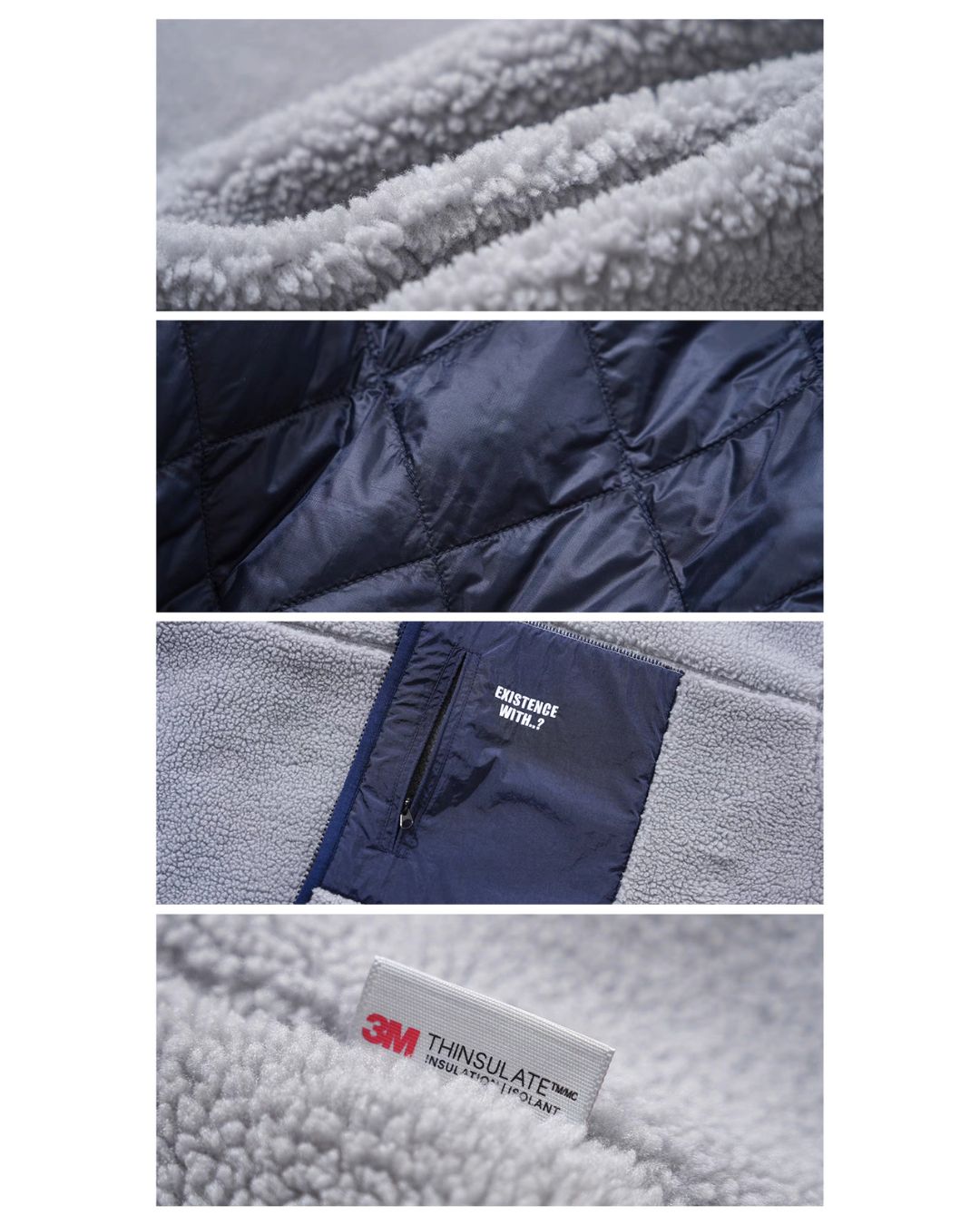 【10日以内お届け】Warmth Peak Fleece Jacket JK216