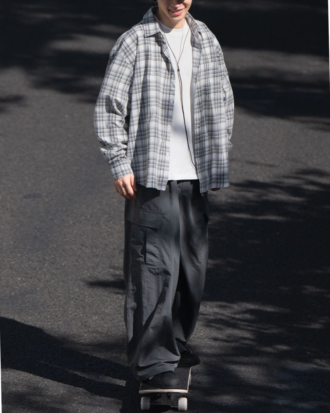 Basic Casual Check Shirt LS100