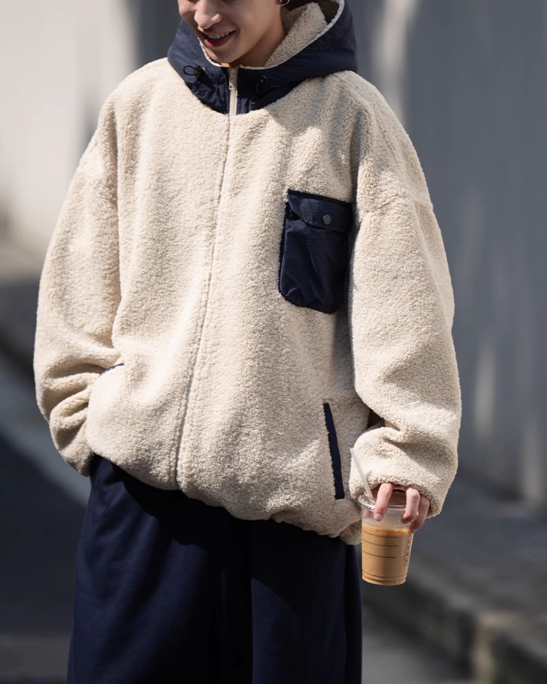 Hooded Wool Jacket JK110