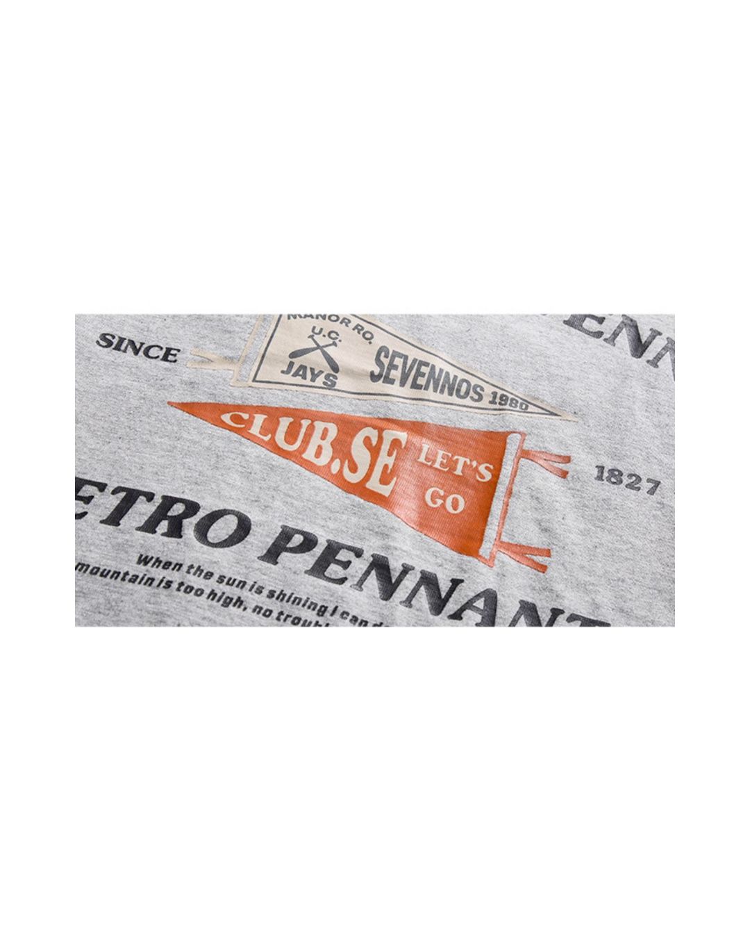 Cotton Back Print T-shirt ST069