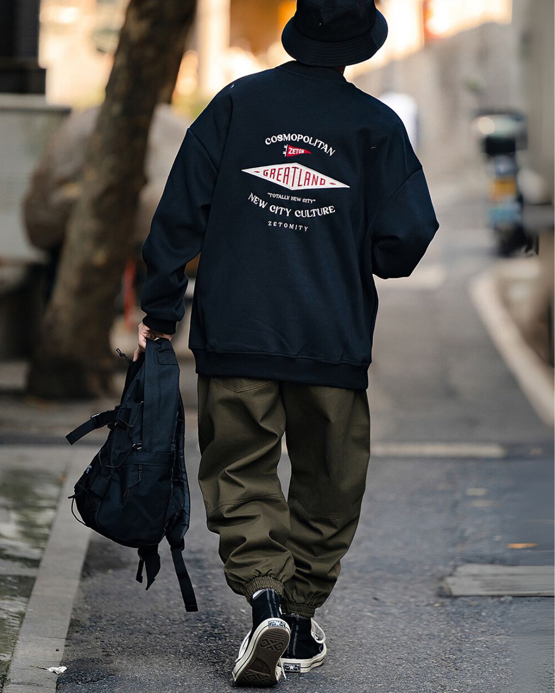 Tapered Cargo Pants CP058