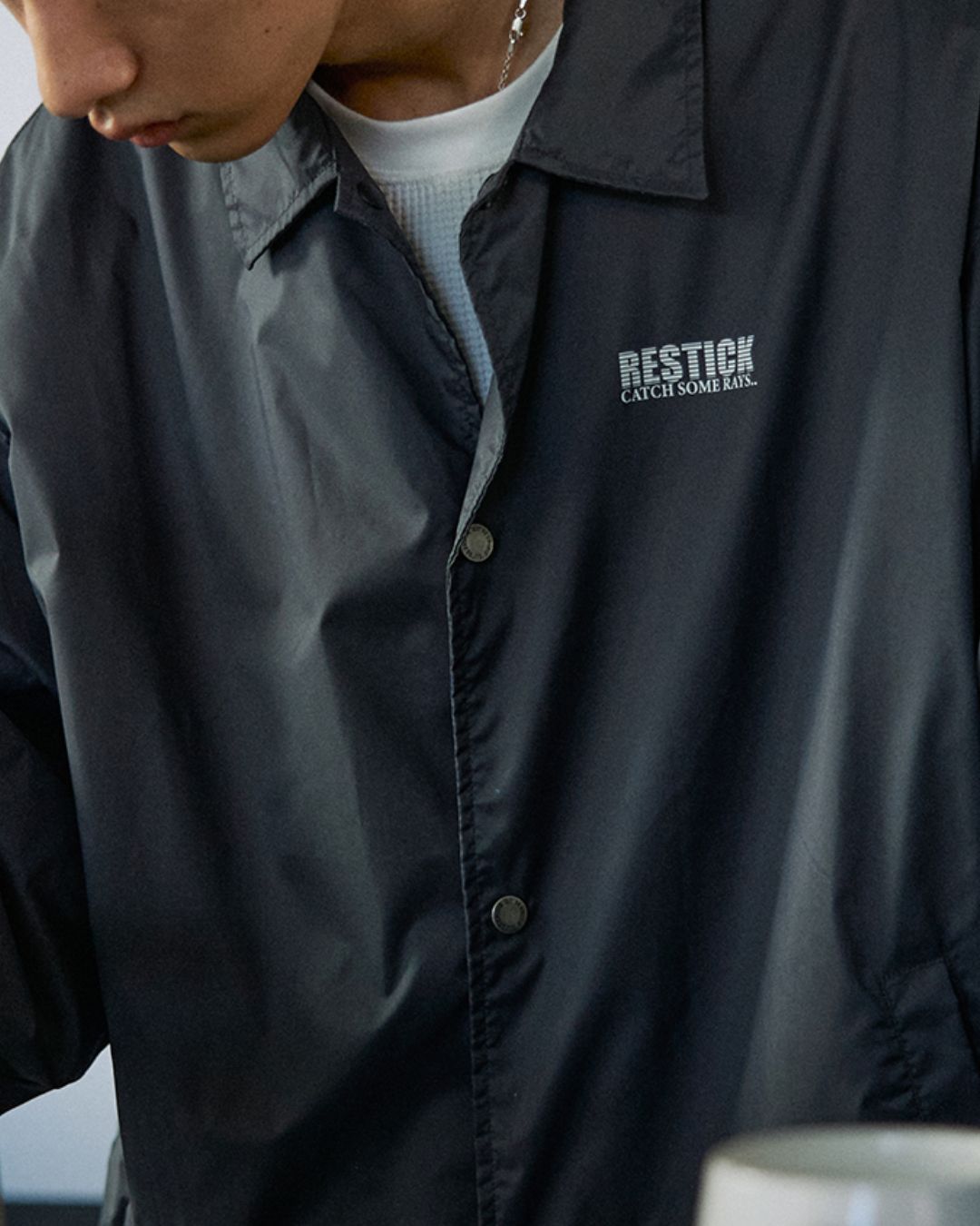 Nylon Coach Jacket JK228