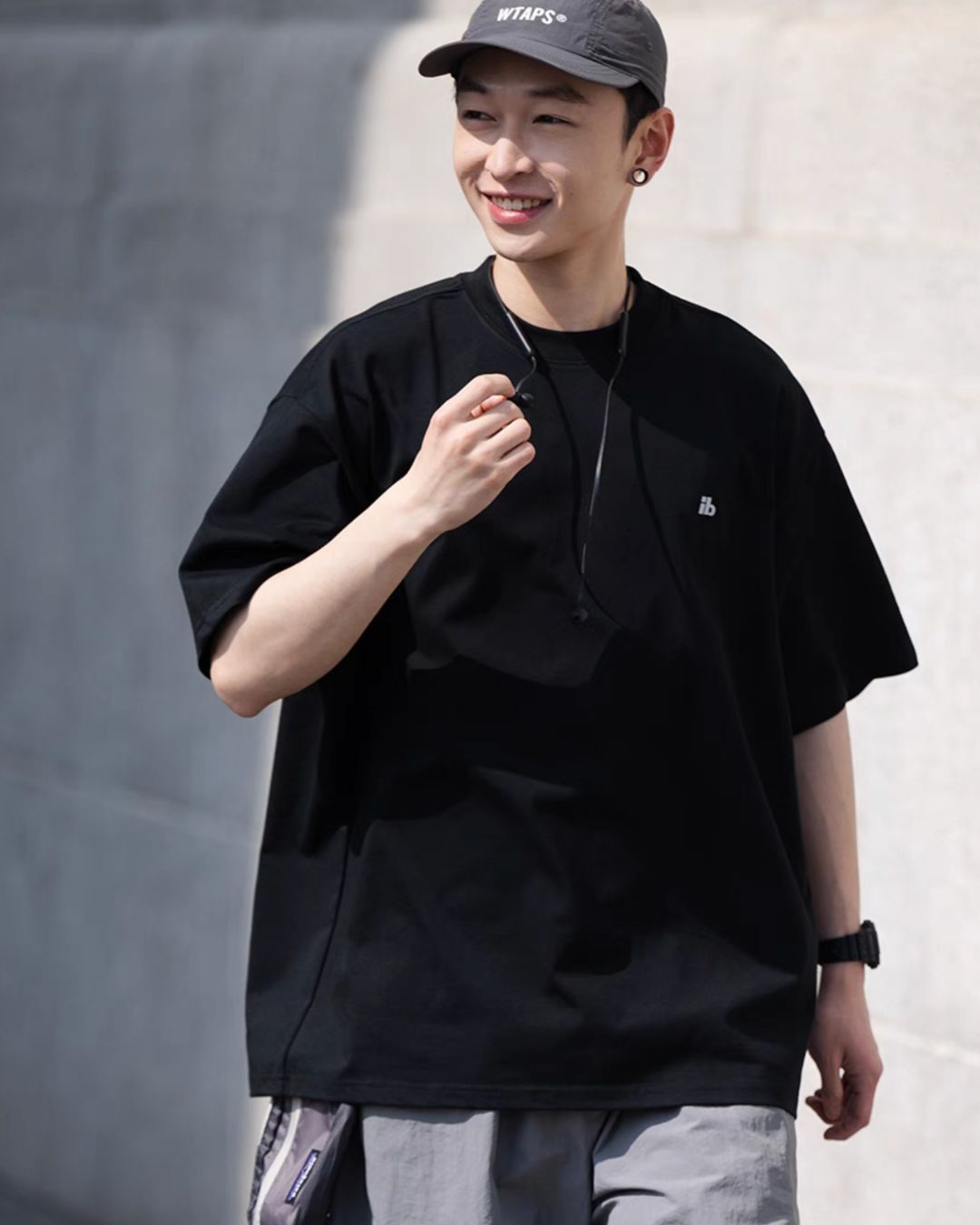 Hi-Tech Fabric T-shirt ST083