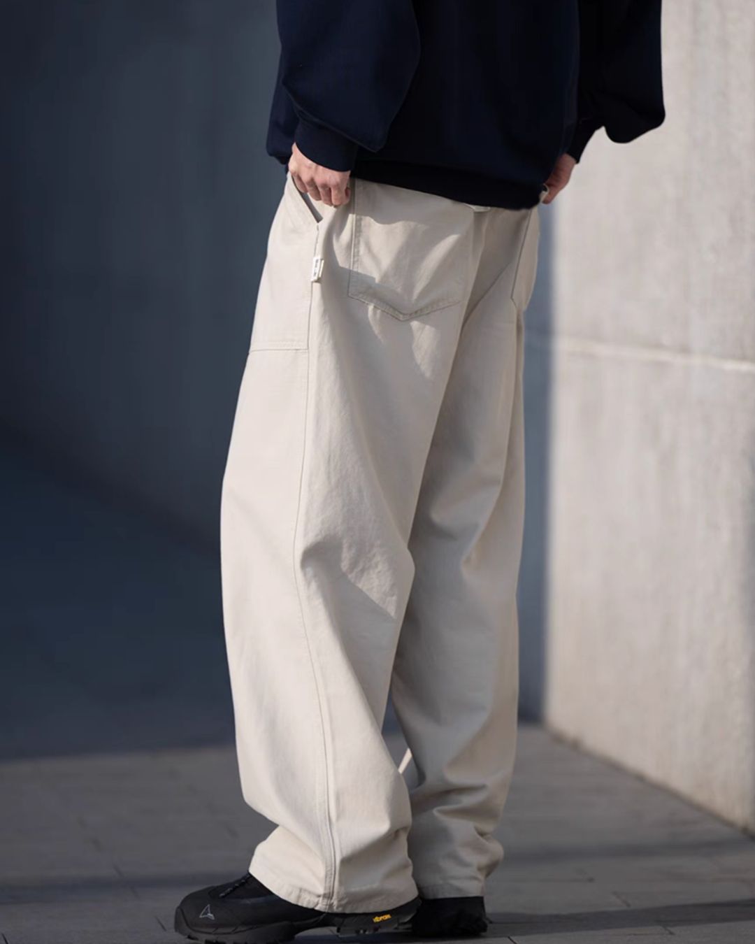 【10日以内お届け】Straight Cotton Work Pants WP060