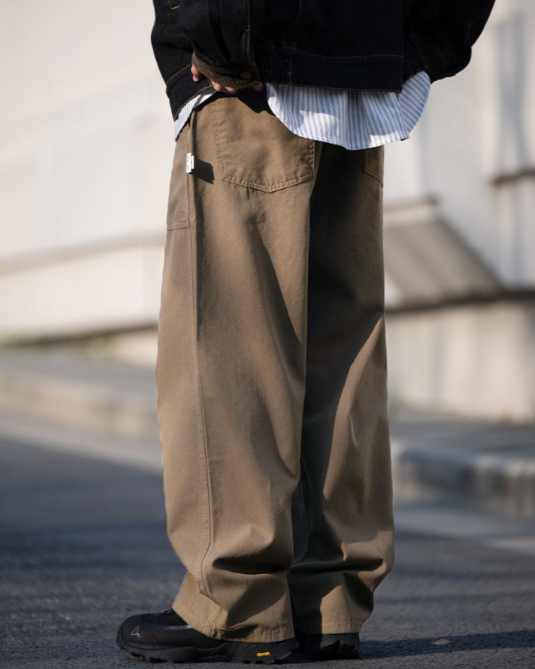 【10日以内お届け】Straight Cotton Work Pants WP060