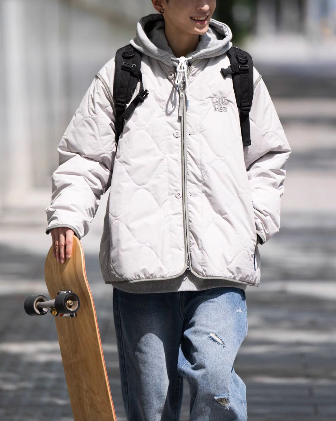 Cotton Quilted Jacket JK209