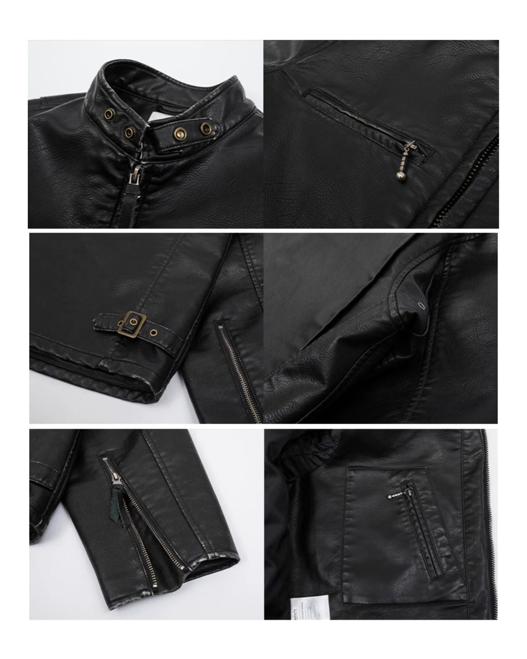 Single Rider Leather Jacket JK234