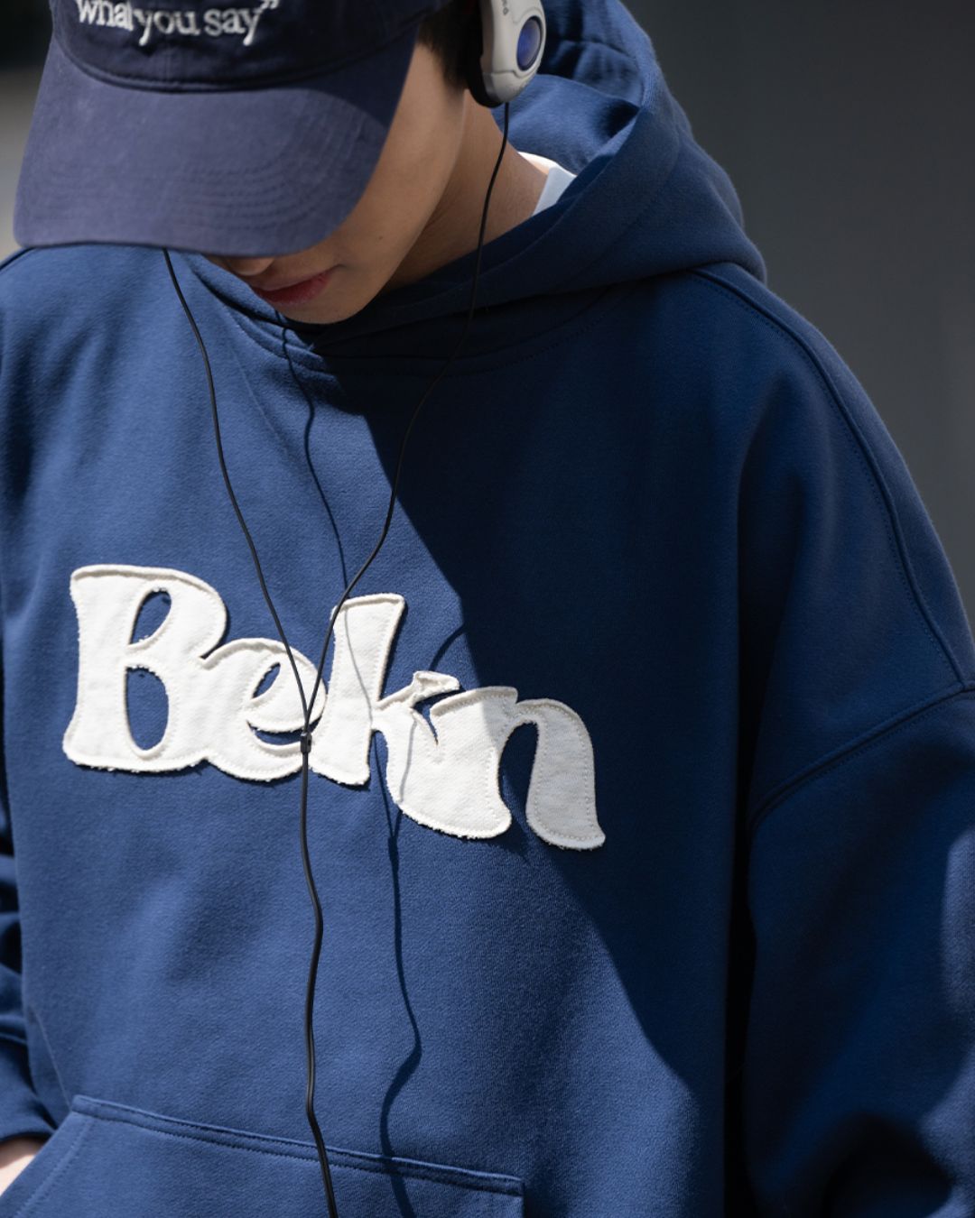 Embroidered Patch Hoodie HD062