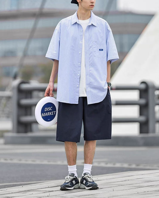 Casual Striped S/S Shirt SS056