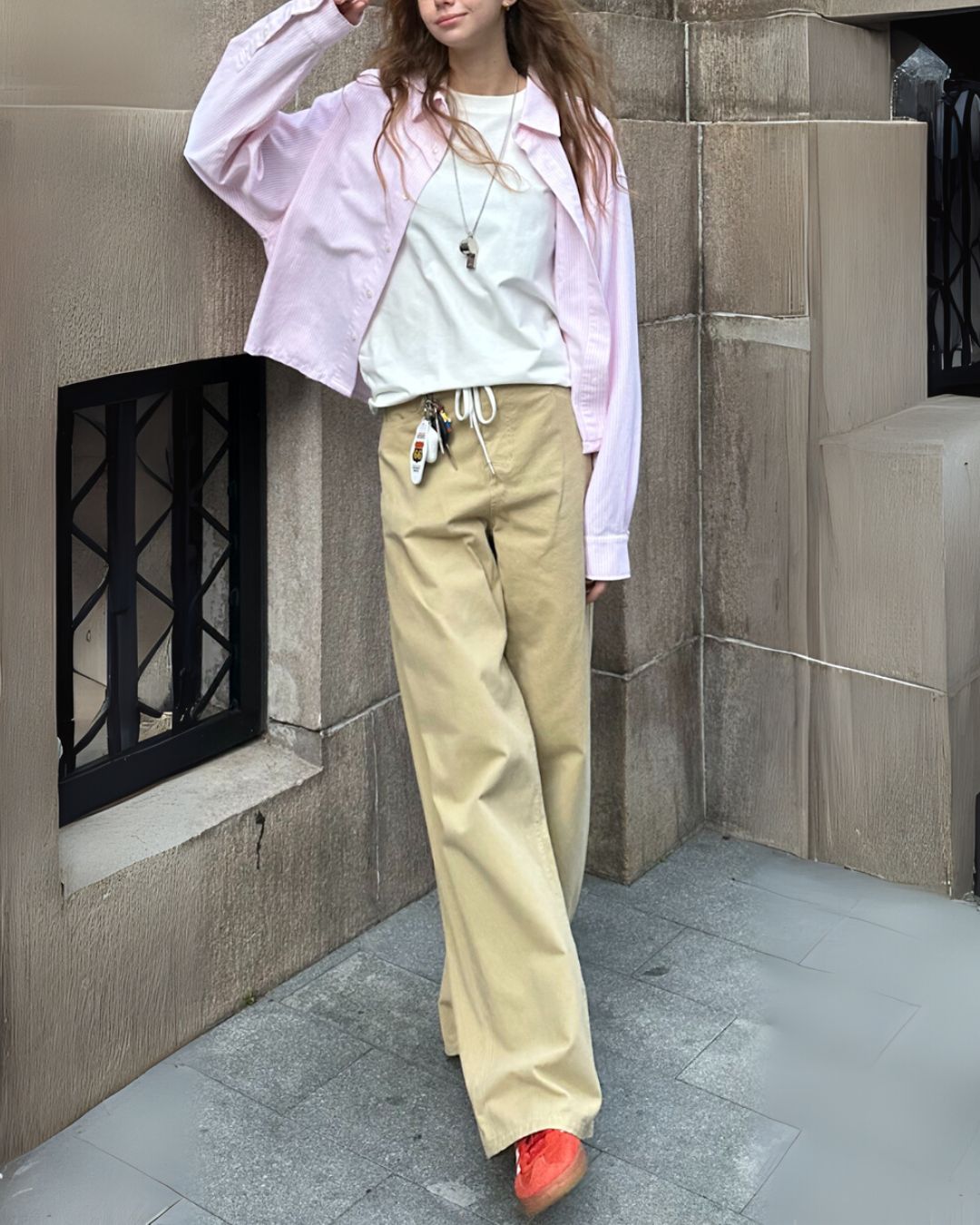 Cotton Basic Wide Pants WP080