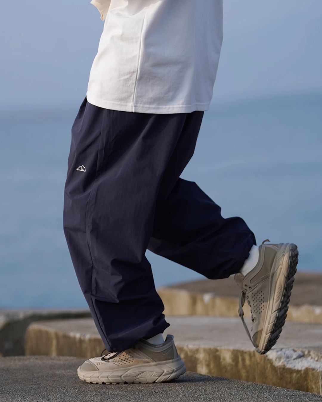 Drawstring Straight Pants TP014