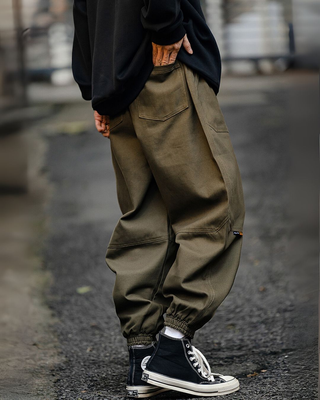Tapered Cargo Pants CP058