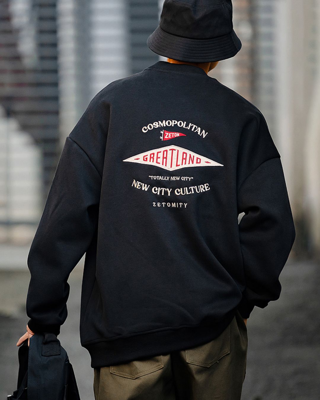 【10日以内お届け】Back Print Sweat SW029