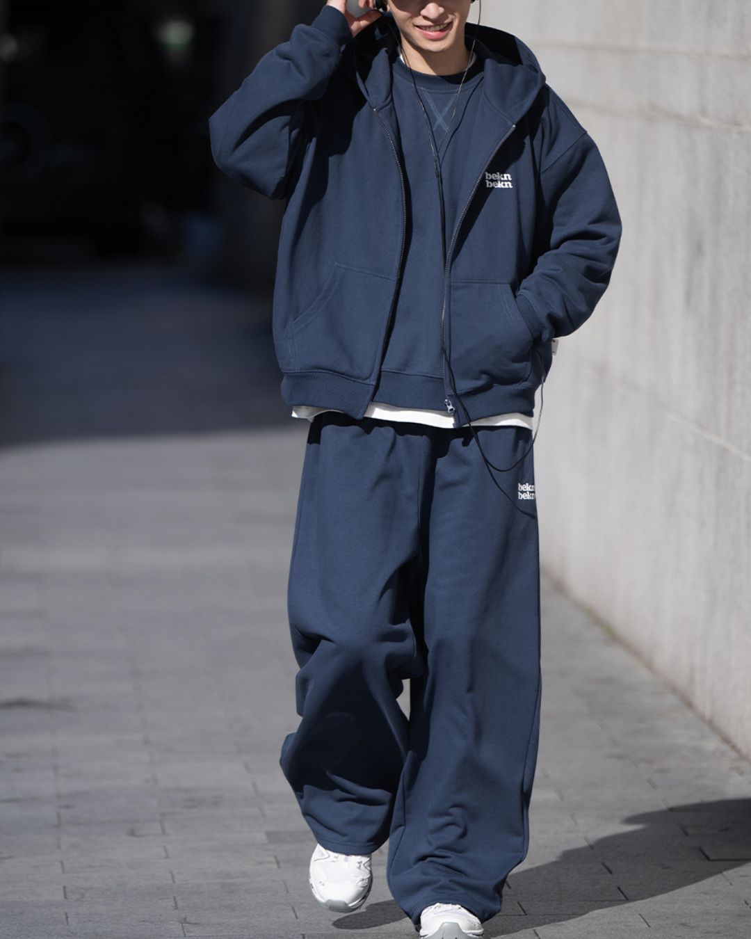 Basic Full Zip Hoodie HD076