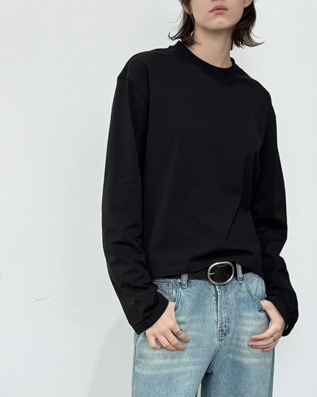 Basic Crew Neck T-shirt LT070