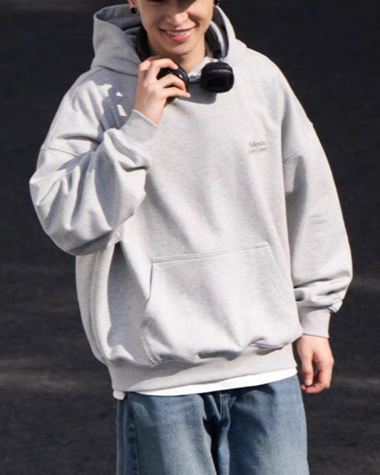 Basic Text Logo Hoodie HD065