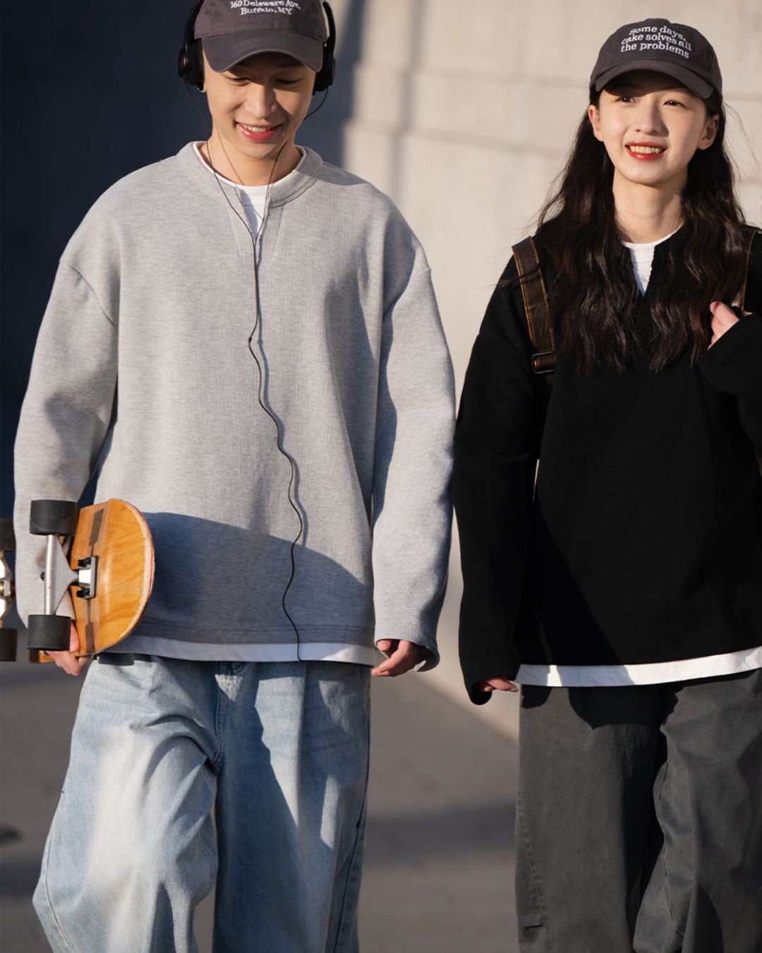 Waffle Layered T-shirt LT064