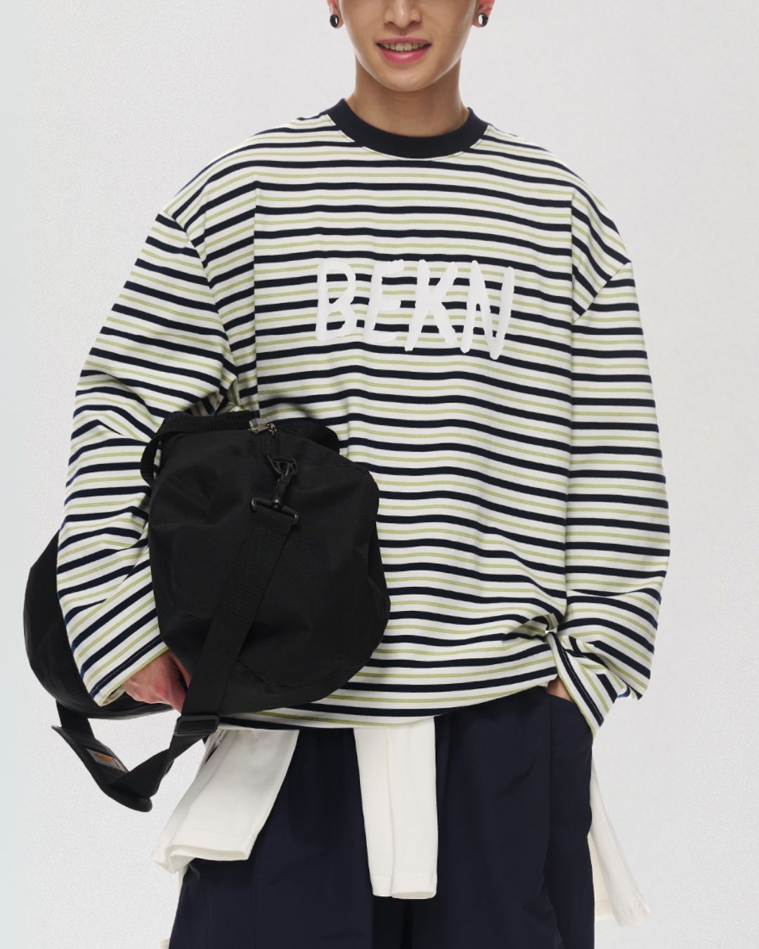 Border Logo L/S T-shirt LT072