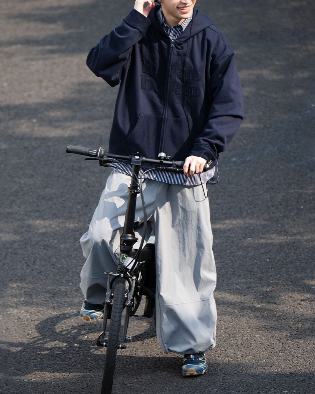 Nylon Drawstring Pants WP089