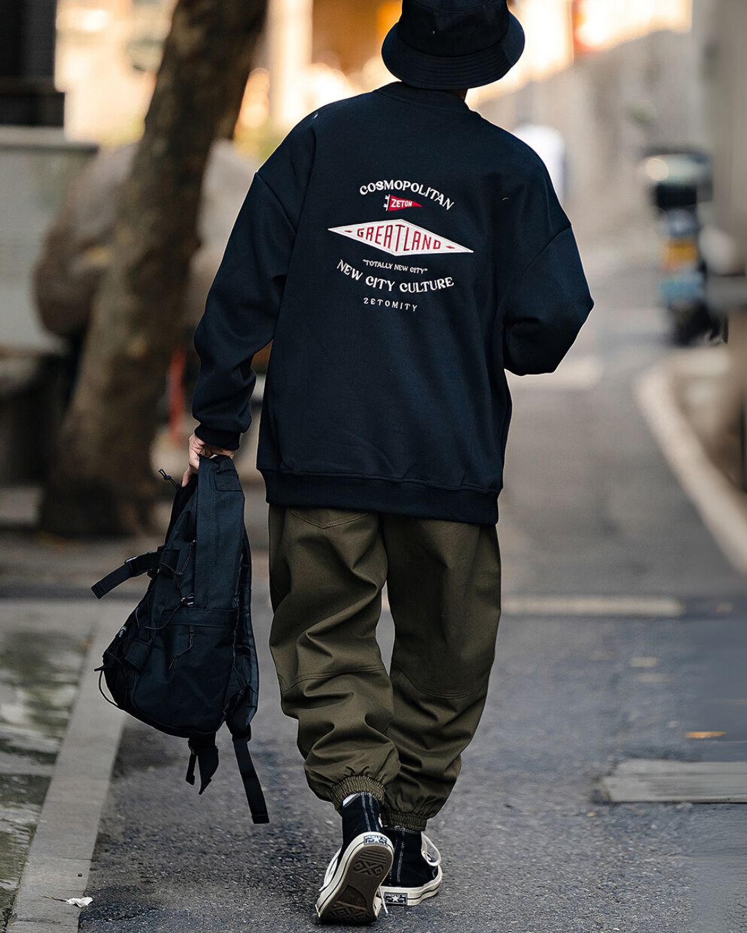 【10日以内お届け】Back Print Sweat SW029