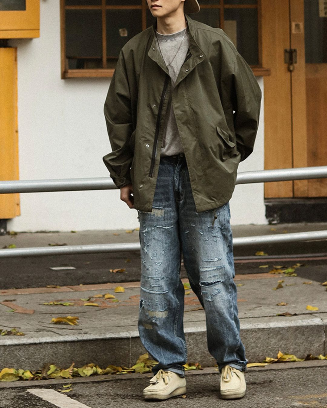 【予約販売】Windproof Stand Work Jacket JK212