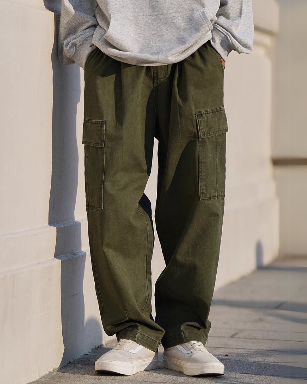 【10日以内お届け】Straight Cargo Pants CP026