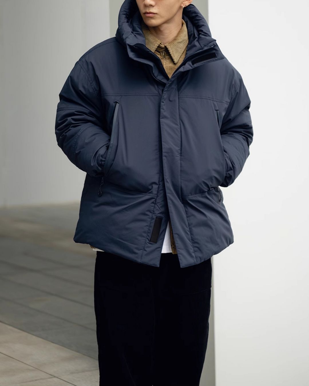 White Duck Hooded Down DW018