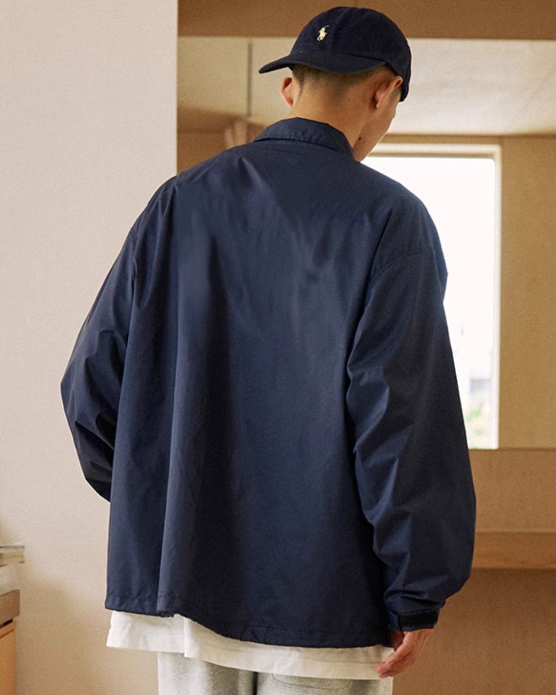Nylon Coach Jacket JK228