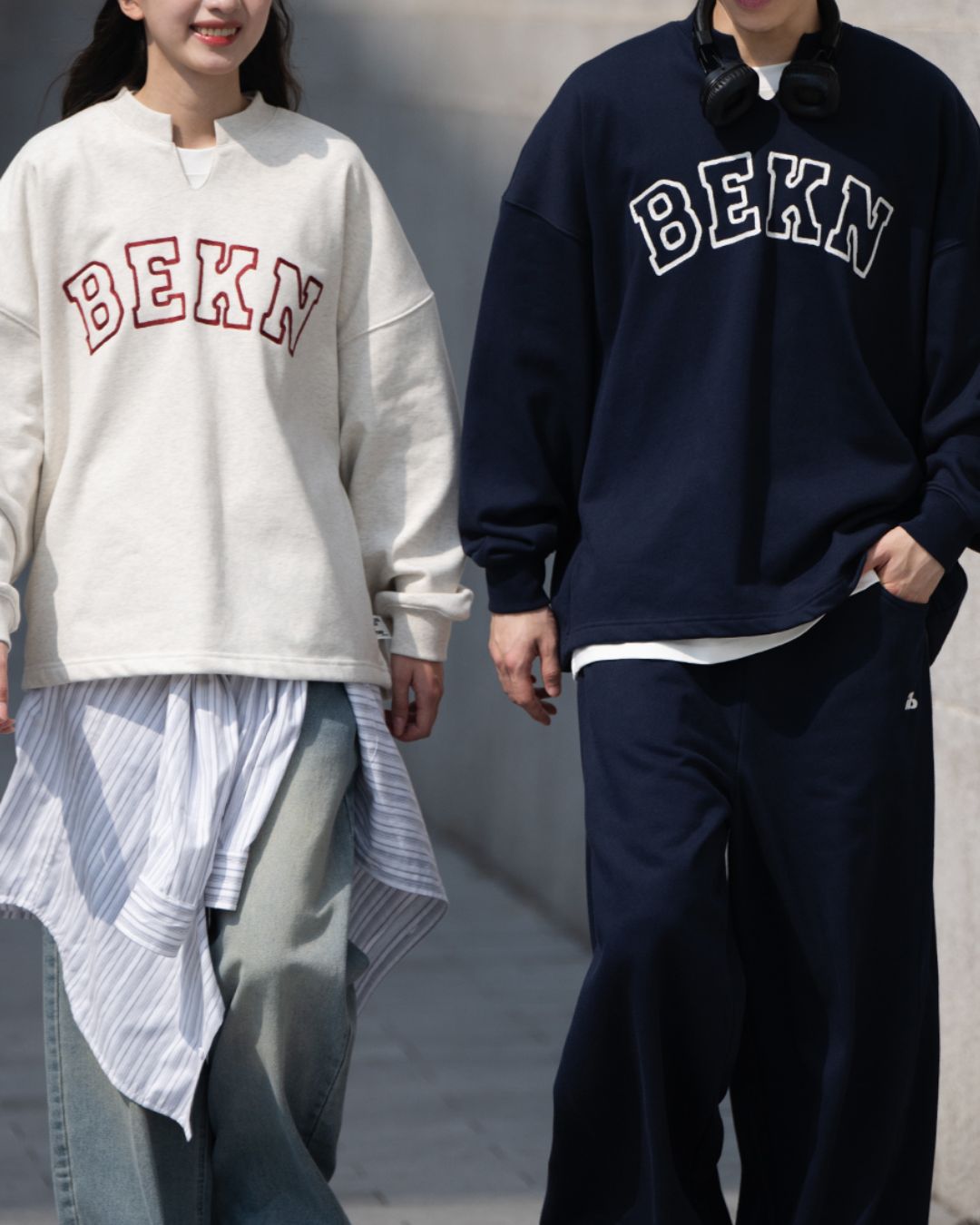 Slit Neck Pullover SW080