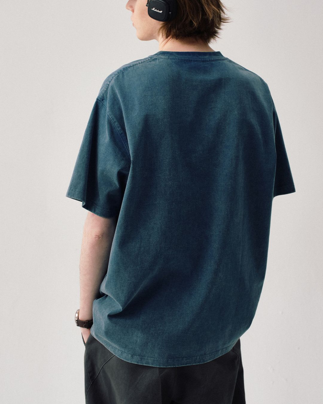 Washed Print T-shirt ST152