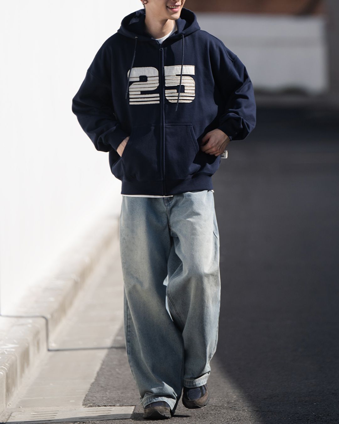 Pale Blue Washed Denim DP036