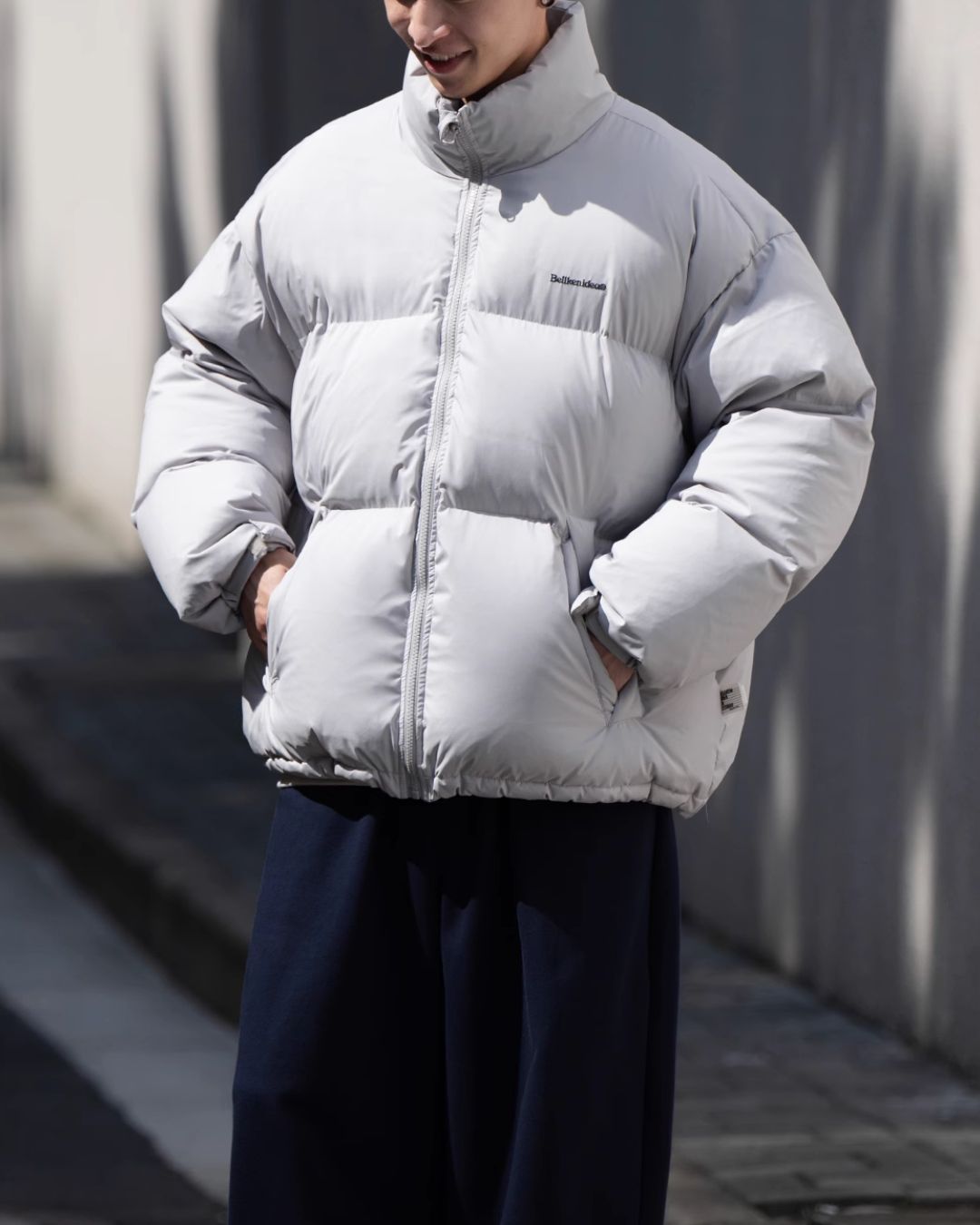 【翌日発送】Stand Collar Down Jacket DW003